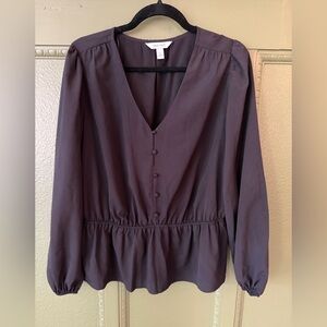 None West Elegant Black Women's Top